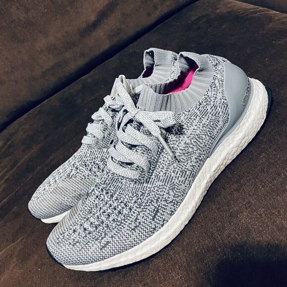 Mint Condition Grey White Ultraboost Ultra Boost Uncaged Womens 9.5 US 42 EUR - Picture 3 of 8